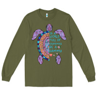 Army Green In a World full of Grandmas be a Gammy Long Sleeve Tee - Bettercallsaul