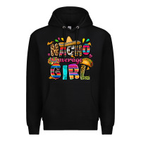 Black Nacho average girl Premium Hoodie - FaDigitalArtStudio
