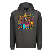 Charcoal Heather Nacho average girl Premium Hoodie - FaDigitalArtStudio