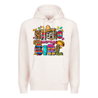 Pale Pink Nacho average girl Premium Hoodie - FaDigitalArtStudio