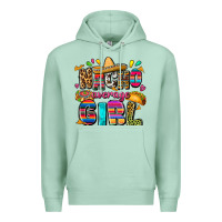 Seafoam Nacho average girl Premium Hoodie - FaDigitalArtStudio