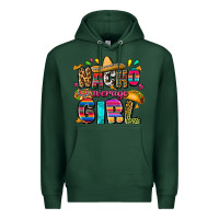 Sports Green Nacho average girl Premium Hoodie - FaDigitalArtStudio