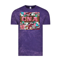 Cloud Purple cna Vintage Tee - LillyAllenDesigns