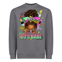 Storm 80's babe afro messy bun Heavyweight Sweatshirt - texasbilliewilder