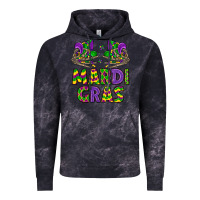 Cloud Black mardi gras Vintage Hoodie - LillyAllenDesigns