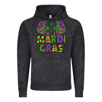 Vintage Black mardi gras Vintage Hoodie - LillyAllenDesigns