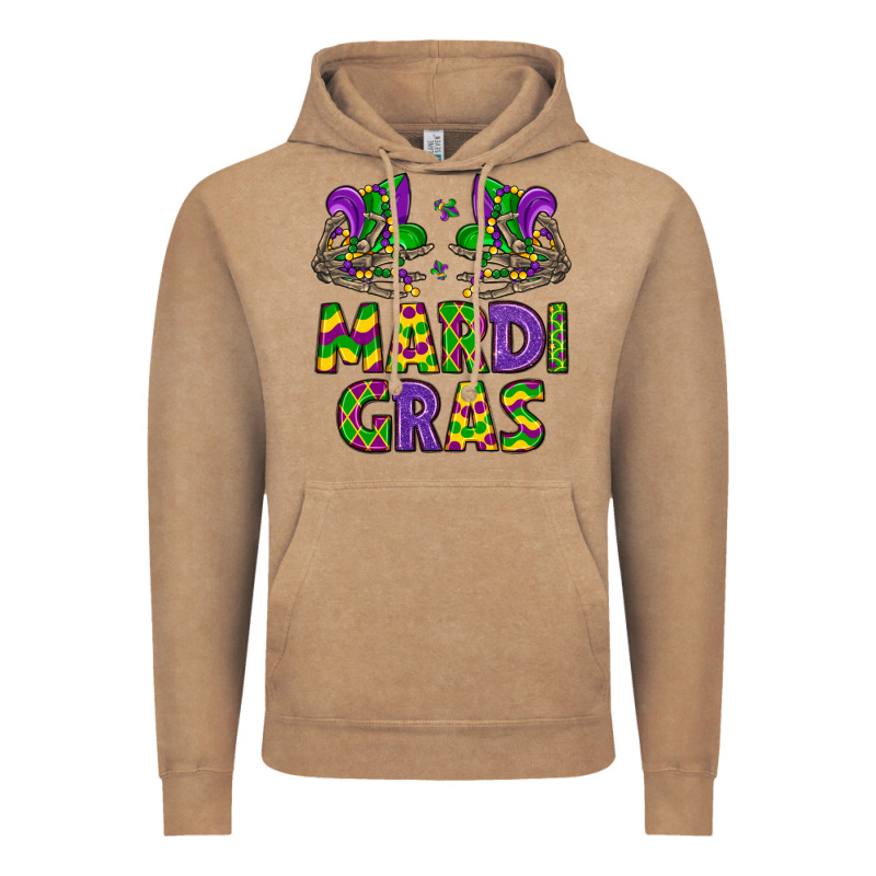 Mardi Gras Vintage Hoodie by LillyAllenDesigns | Teevron
