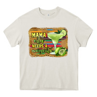 Cream mama cita needs a margarita Heavy Core Tee - Jasminsmagicworld