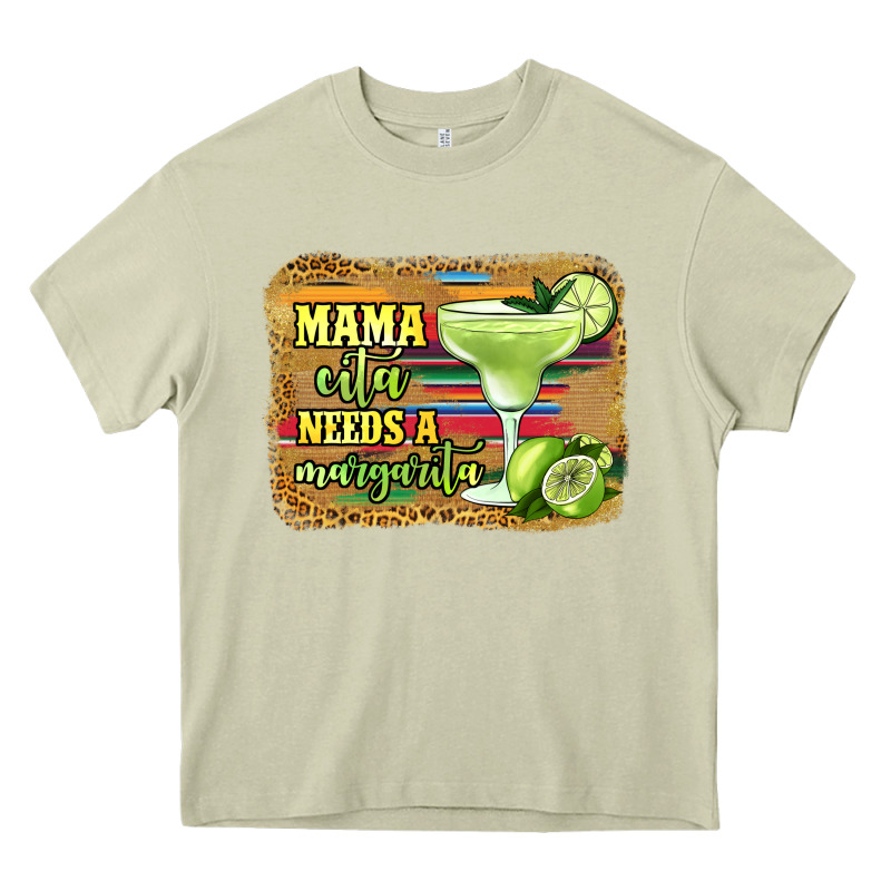 Mama Cita Needs A Margarita Heavy Core Tee by Jasminsmagicworld | Teevron