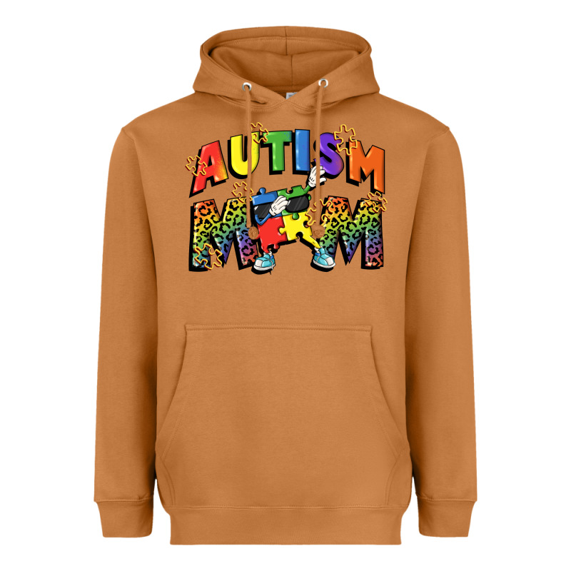 Autism Mom Heavyweight Hoodie by FaDigitalArtStudio | Teevron