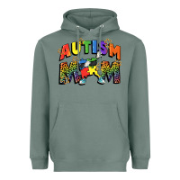 Sage Autism mom Heavyweight Hoodie - FaDigitalArtStudio