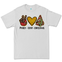 Dove Grey peace love christmas Premium Tee - JahusDesignShop