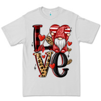 Dove Grey love gnome Premium Tee - MaliasSmallBusiness