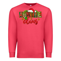 Cardinal christmas auntie claus Premium Sweatshirt - FaDigitalArtStudio
