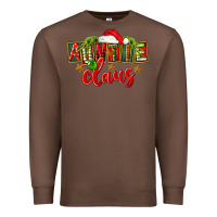 Chestnut christmas auntie claus Premium Sweatshirt - FaDigitalArtStudio
