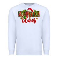 White christmas auntie claus Premium Sweatshirt - FaDigitalArtStudio