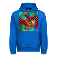 Cobalt Halloween Quarter Horse Urban Hoodie - LillyAllenDesigns