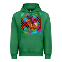 Emerald Halloween Quarter Horse Urban Hoodie - LillyAllenDesigns
