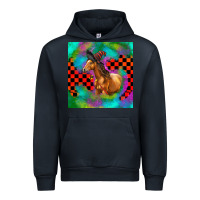 Navy Halloween Quarter Horse Urban Hoodie - LillyAllenDesigns