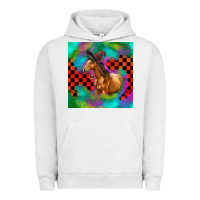 Pigment Lunar Rock Halloween Quarter Horse Urban Hoodie - LillyAllenDesigns