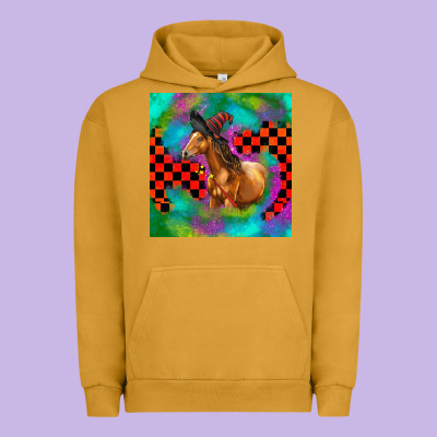 Halloween Quarter Horse Urban Hoodie Designed By Lillyallendesigns