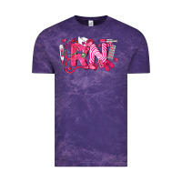 Cloud Purple rn breast cancer registered nurse Vintage Tee - LillyAllenDesigns