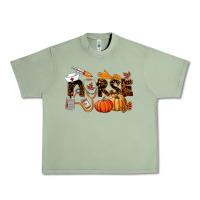 Oil Green Fall Nurse Urban Heavy Tee - LillyAllenDesigns