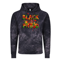 Cloud Black black and proud Vintage Hoodie - LillyAllenDesigns