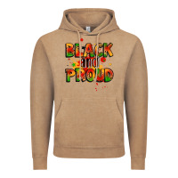 Vintage Coffee black and proud Vintage Hoodie - LillyAllenDesigns