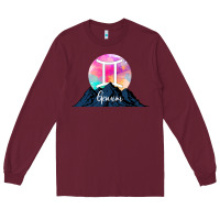 Burgundy Gemini Long Sleeve Tee - Bettercallsaul