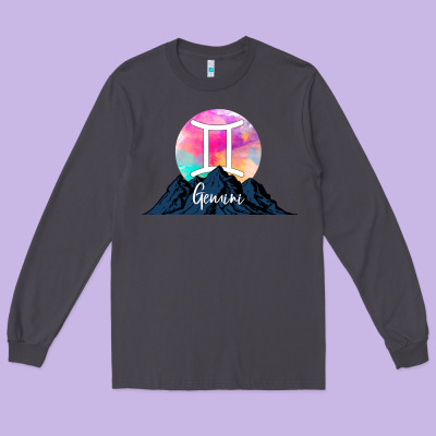 Gemini Long Sleeve Tee Designed By Bettercallsaul