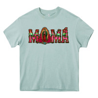 Mama Floral Aztec Leopard Heavy Core Tee | Teevron
