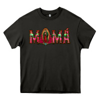 Asphalt mama floral aztec leopard Heavy Core Tee - Jasminsmagicworld