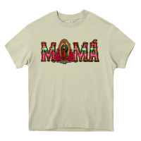 Mossy mama floral aztec leopard Heavy Core Tee - Jasminsmagicworld