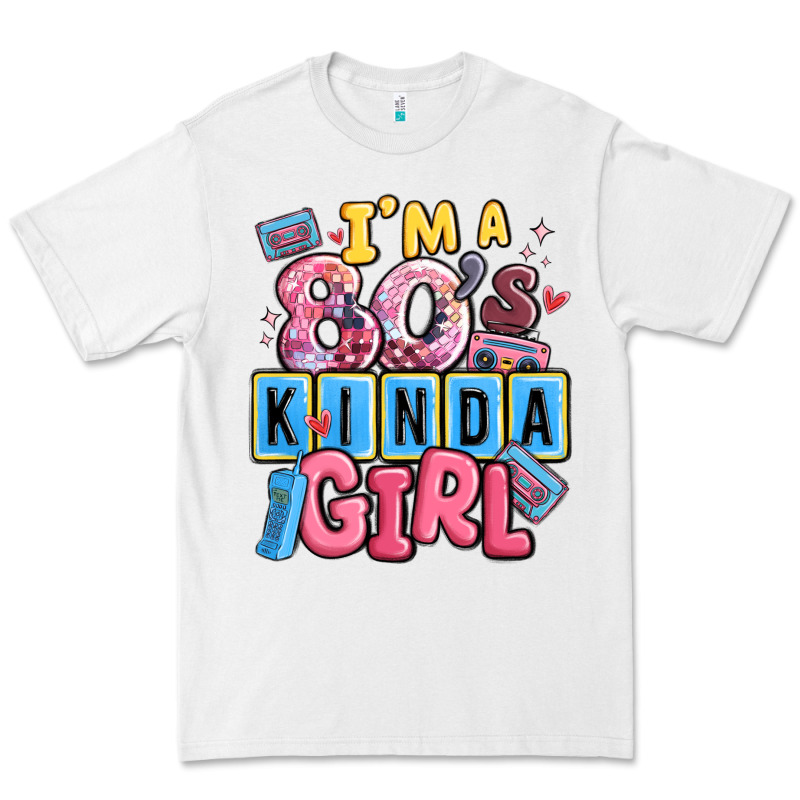 I'm A 80's Kinda Girl Premium Tee by MaliasSmallBusiness | Teevron