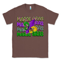 Chestnut mardi gras with fleur de lis Classic Tee - LillyAllenDesigns