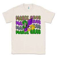 Natural mardi gras with fleur de lis Classic Tee - LillyAllenDesigns