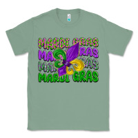 Sage mardi gras with fleur de lis Classic Tee - LillyAllenDesigns