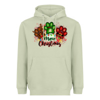 Matcha merry christmas paws Heavyweight Hoodie - FaDigitalArtStudio