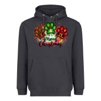 Smoke merry christmas paws Heavyweight Hoodie - FaDigitalArtStudio