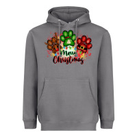 Storm merry christmas paws Heavyweight Hoodie - FaDigitalArtStudio