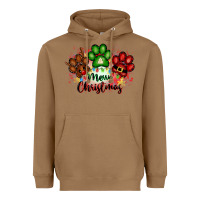 Toasted Coconut merry christmas paws Heavyweight Hoodie - FaDigitalArtStudio