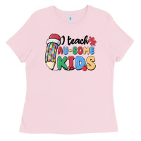 Bubblegum Pink i teac au some kids Ladies Tee - MaliasSmallBusiness