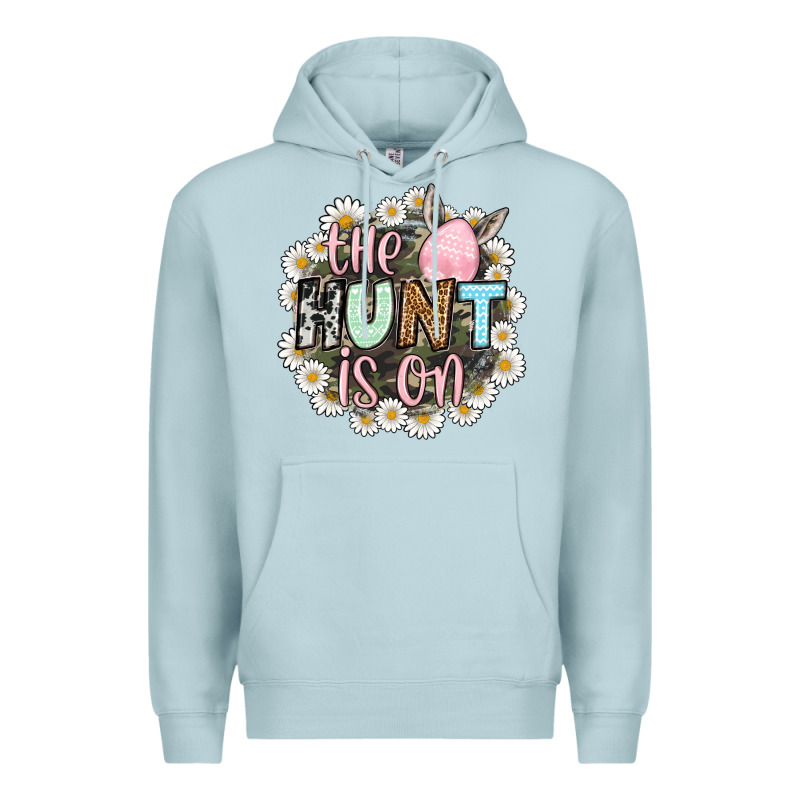 Easter Day The Hunt Is On Premium Hoodie by OliviaCreatesArt | Teevron