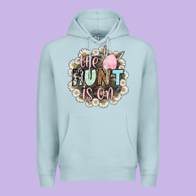 Easter Day The Hunt Is On Premium Hoodie Designed By Oliviacreatesart