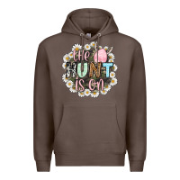 Coffee Easter Day The hunt is on Premium Hoodie - OliviaCreatesArt