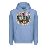 Colony Blue Easter Day The hunt is on Premium Hoodie - OliviaCreatesArt