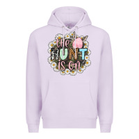 Lilac Easter Day The hunt is on Premium Hoodie - OliviaCreatesArt