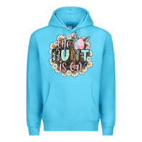 Ocean Blue Easter Day The hunt is on Premium Hoodie - OliviaCreatesArt