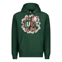 Sports Green Easter Day The hunt is on Premium Hoodie - OliviaCreatesArt